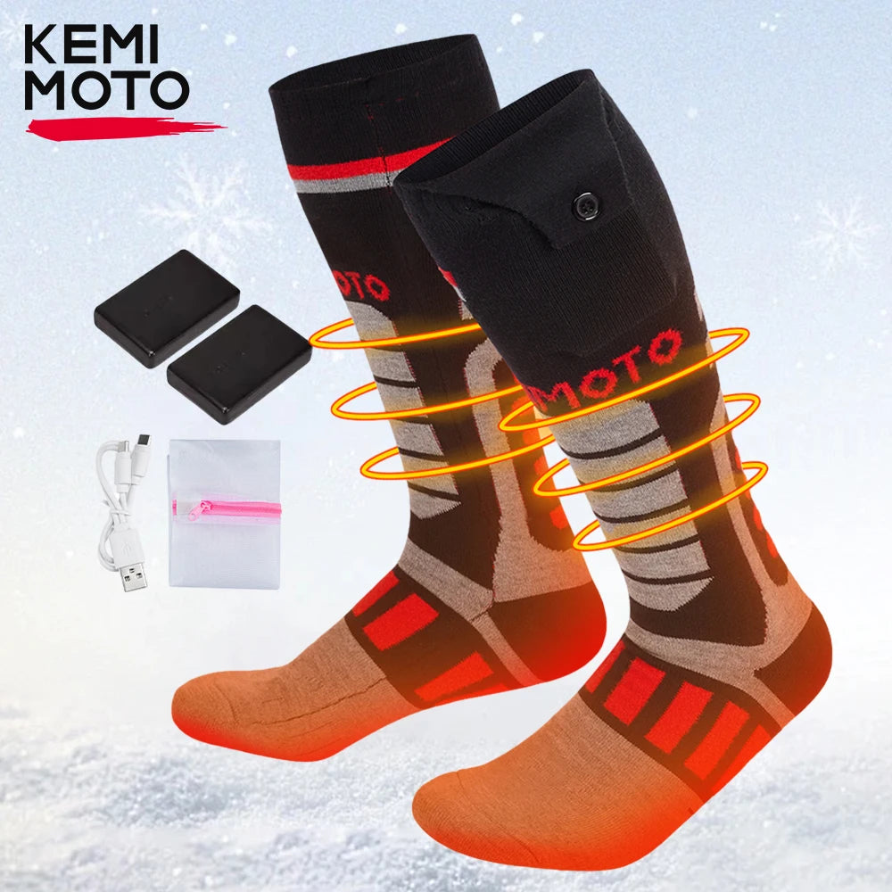 KEMIMOTO Heated Socks with App Control