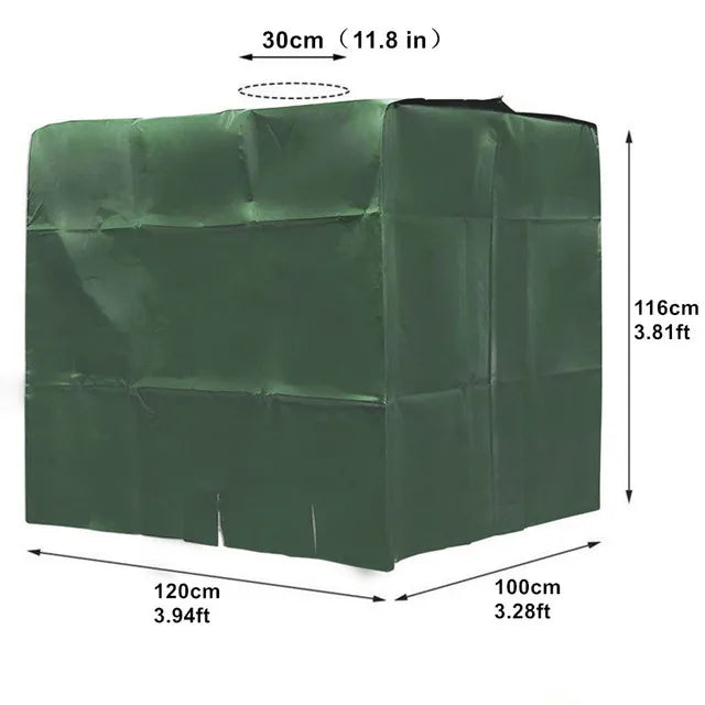 1000L IBC Tank Waterproof Outdoor Cover