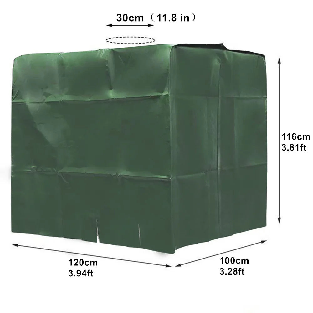 1000L IBC Tank Waterproof Outdoor Cover