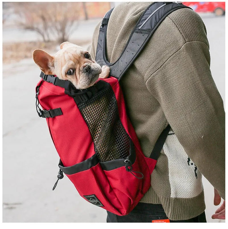 Breathable Pet Carrier Backpack for Dogs & Cats