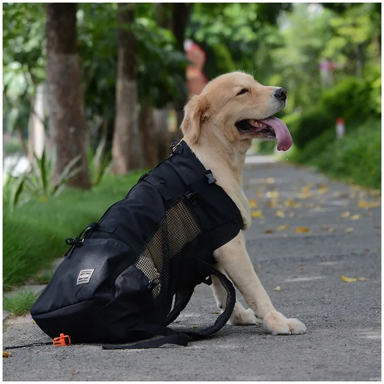 Breathable Dog Carrier Backpack for Travel & Hiking