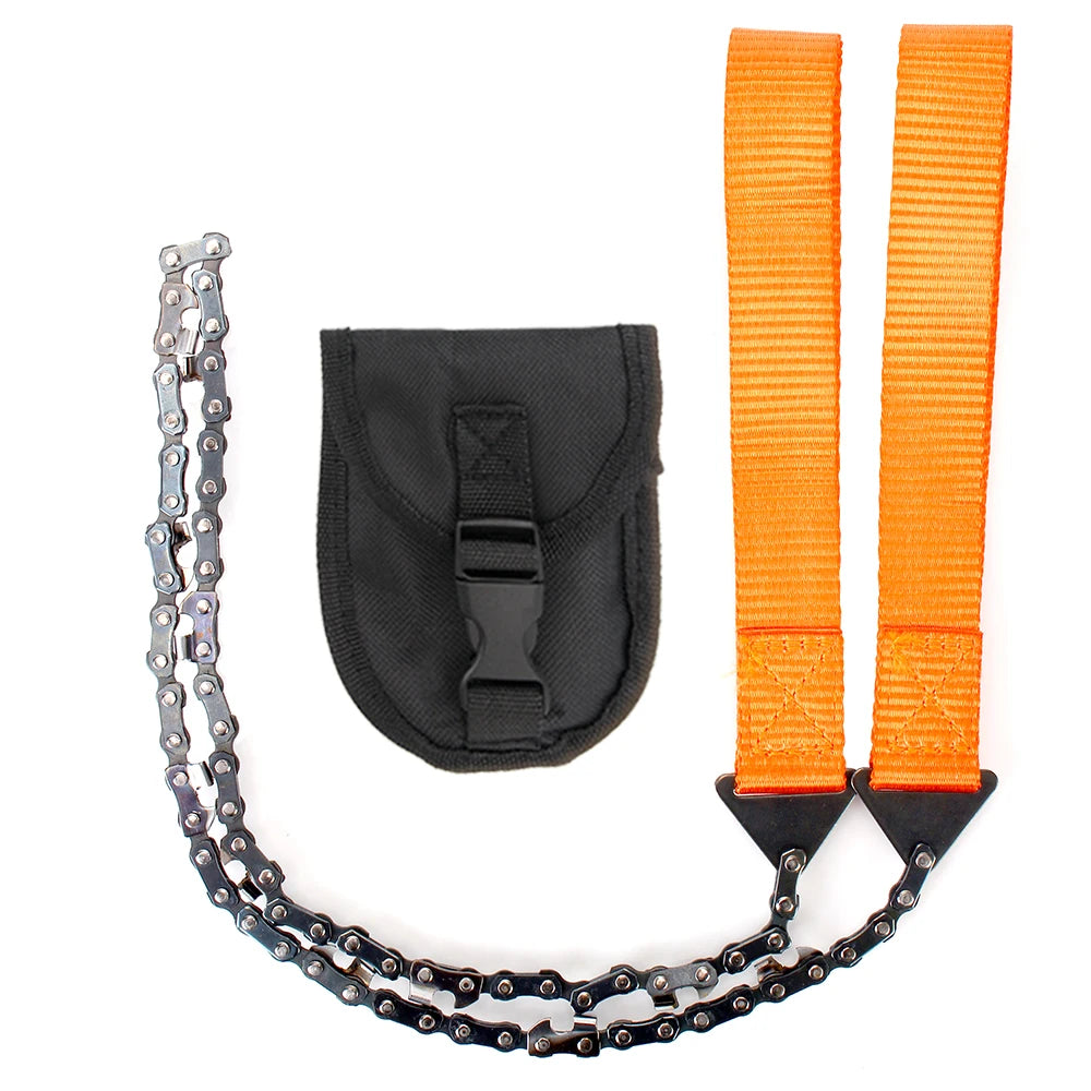 Portable Hand Chain Saw for Camping & Outdoor Use