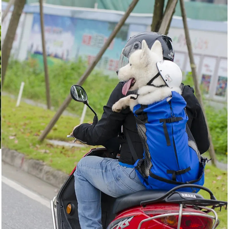Breathable Dog Carrier Backpack for Travel & Hiking