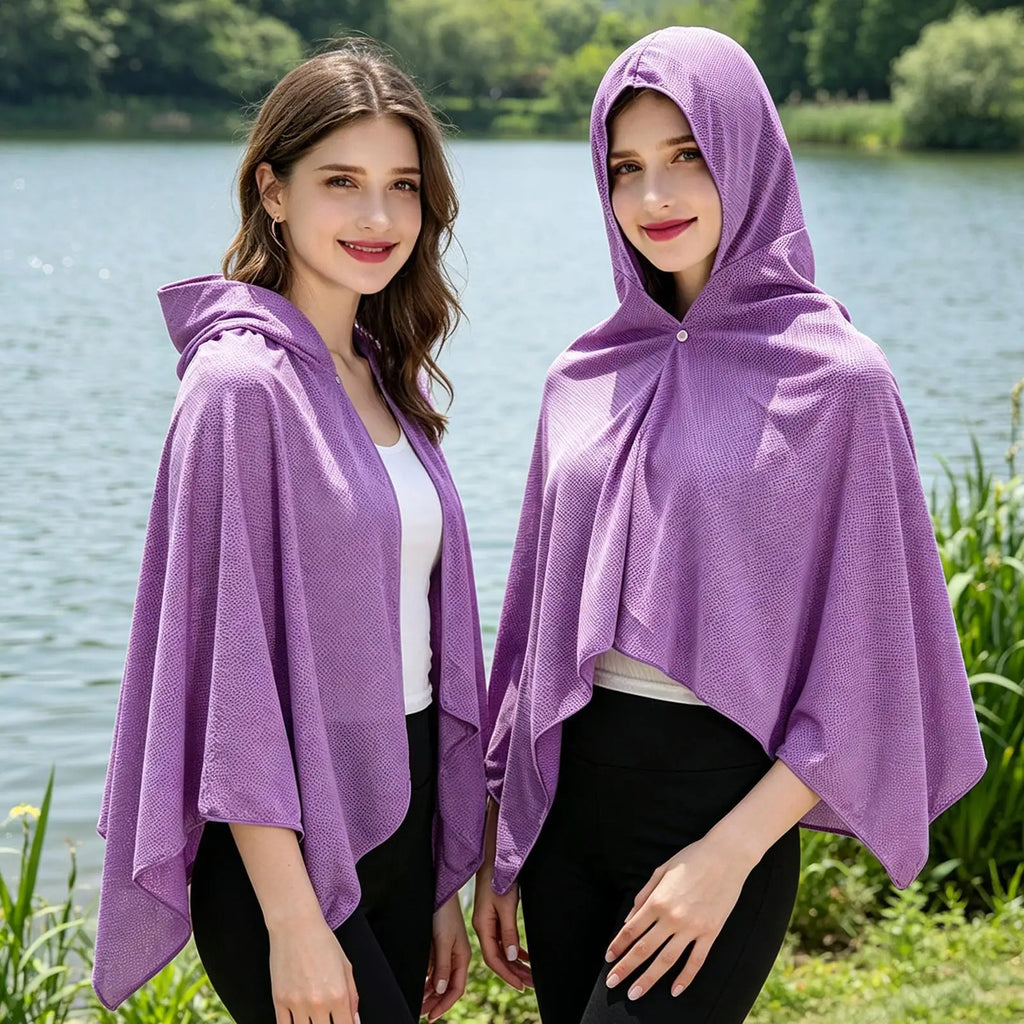 Evaporative Cooling Hoodie Towel