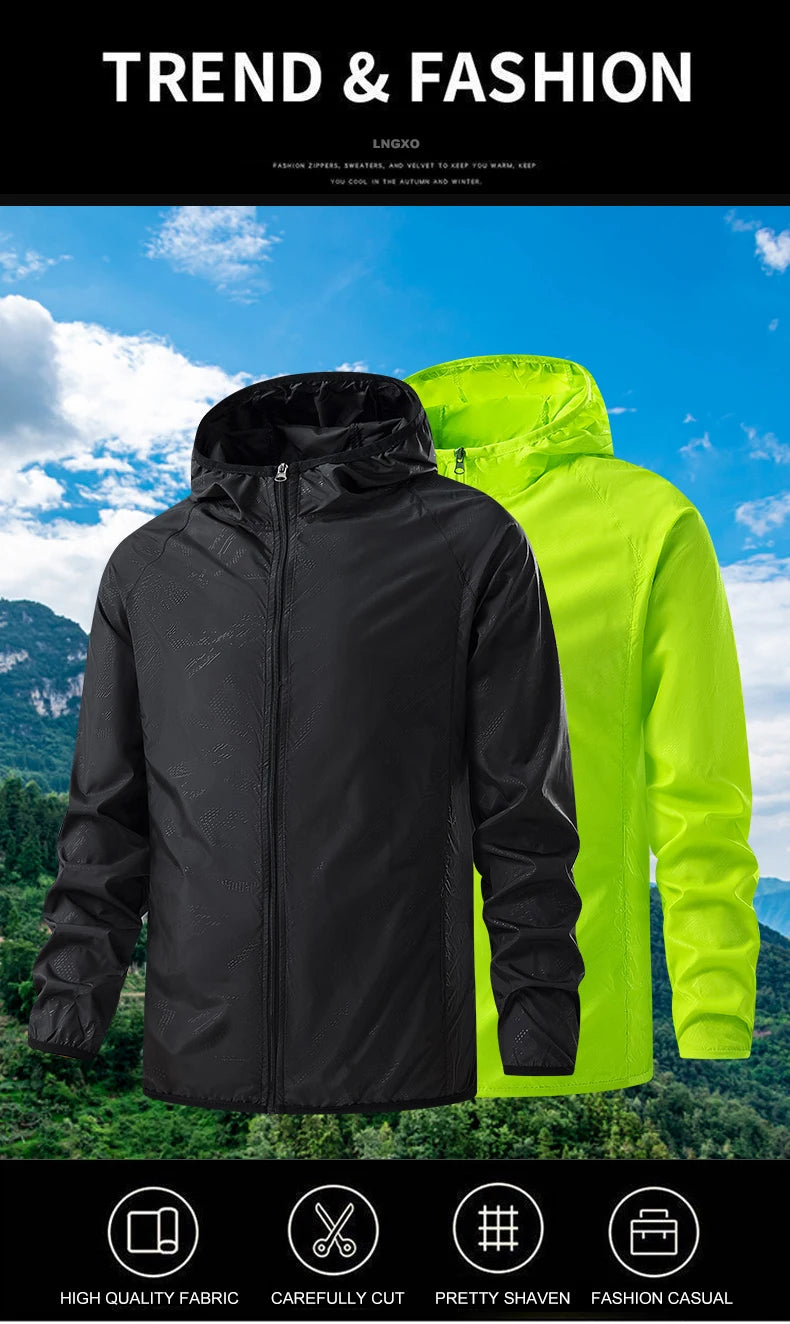 Lightweight Waterproof Outdoor Windbreaker Jacket