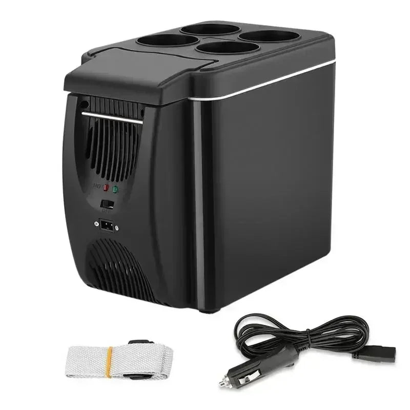 6L Portable 12V Car Refrigerator Mini Cooler
