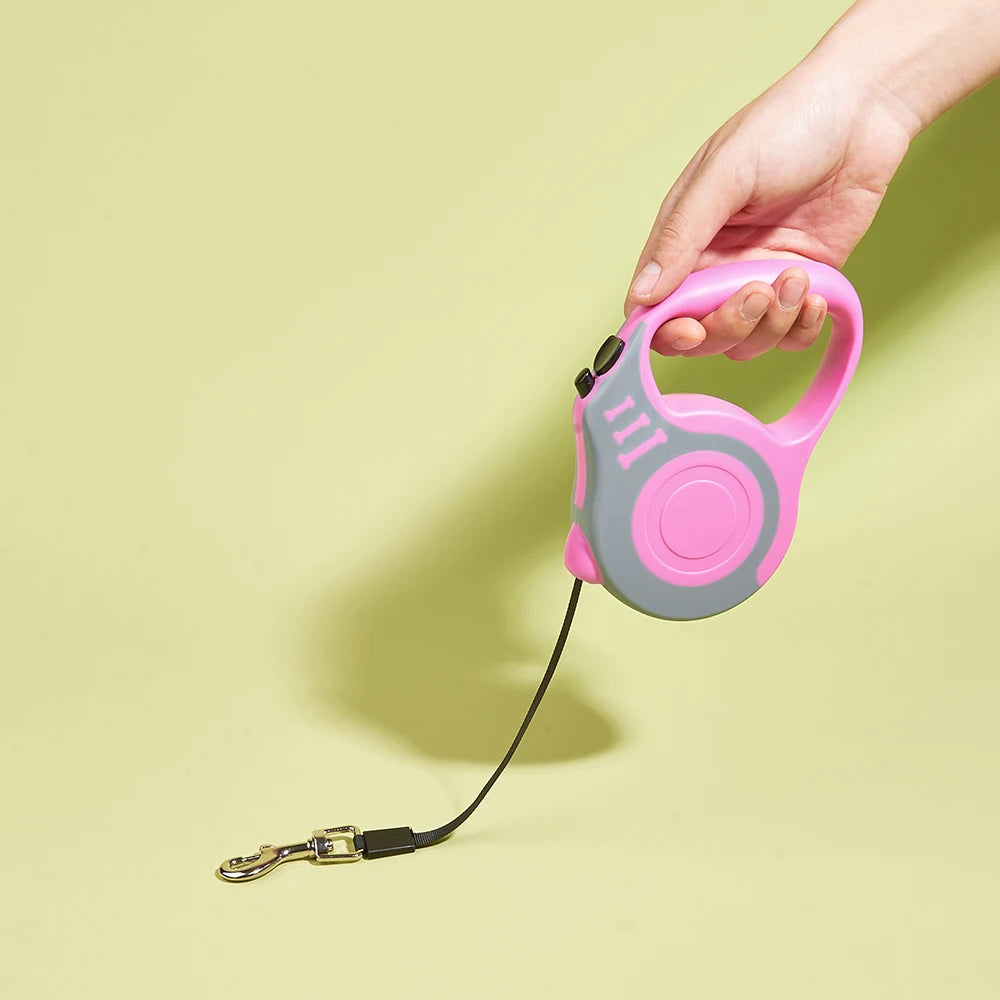 Retractable Dog Leash 3m/5m Adjustable Walking Lead