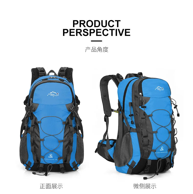 45L Hiking & Camping Backpack with Rain Cover