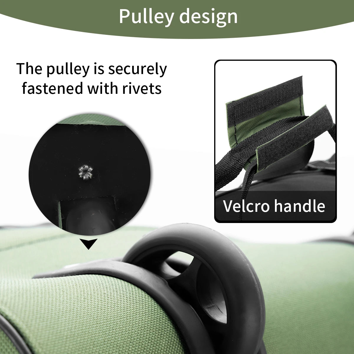Large Camping & Travel Storage Bag with Wheels
