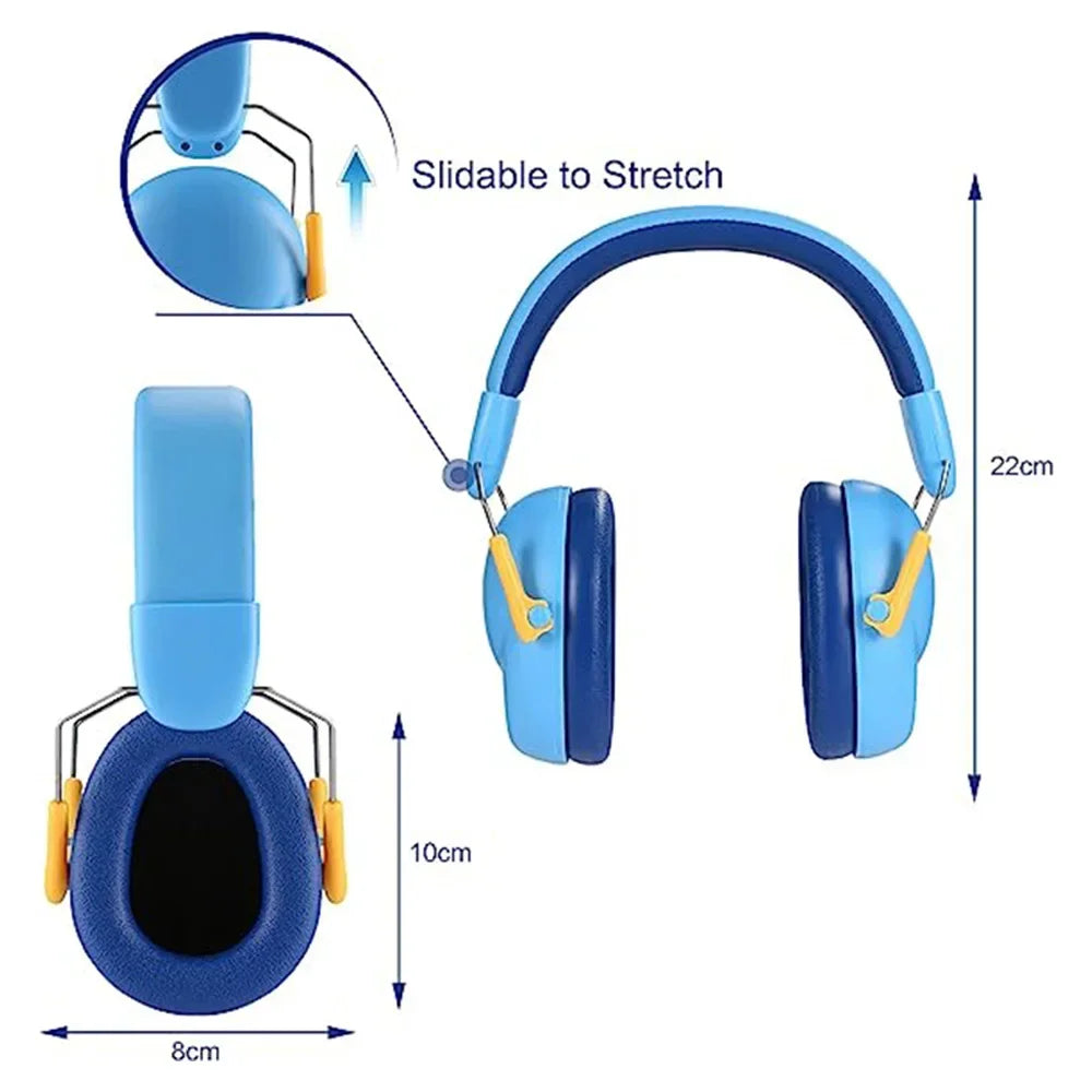 Kids' Ear Defenders – 26dB Noise-Reducing Earmuffs