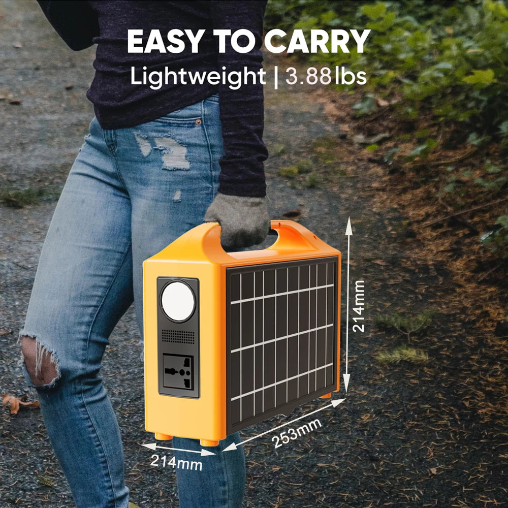 100W Portable Power Station – 76.8Wh