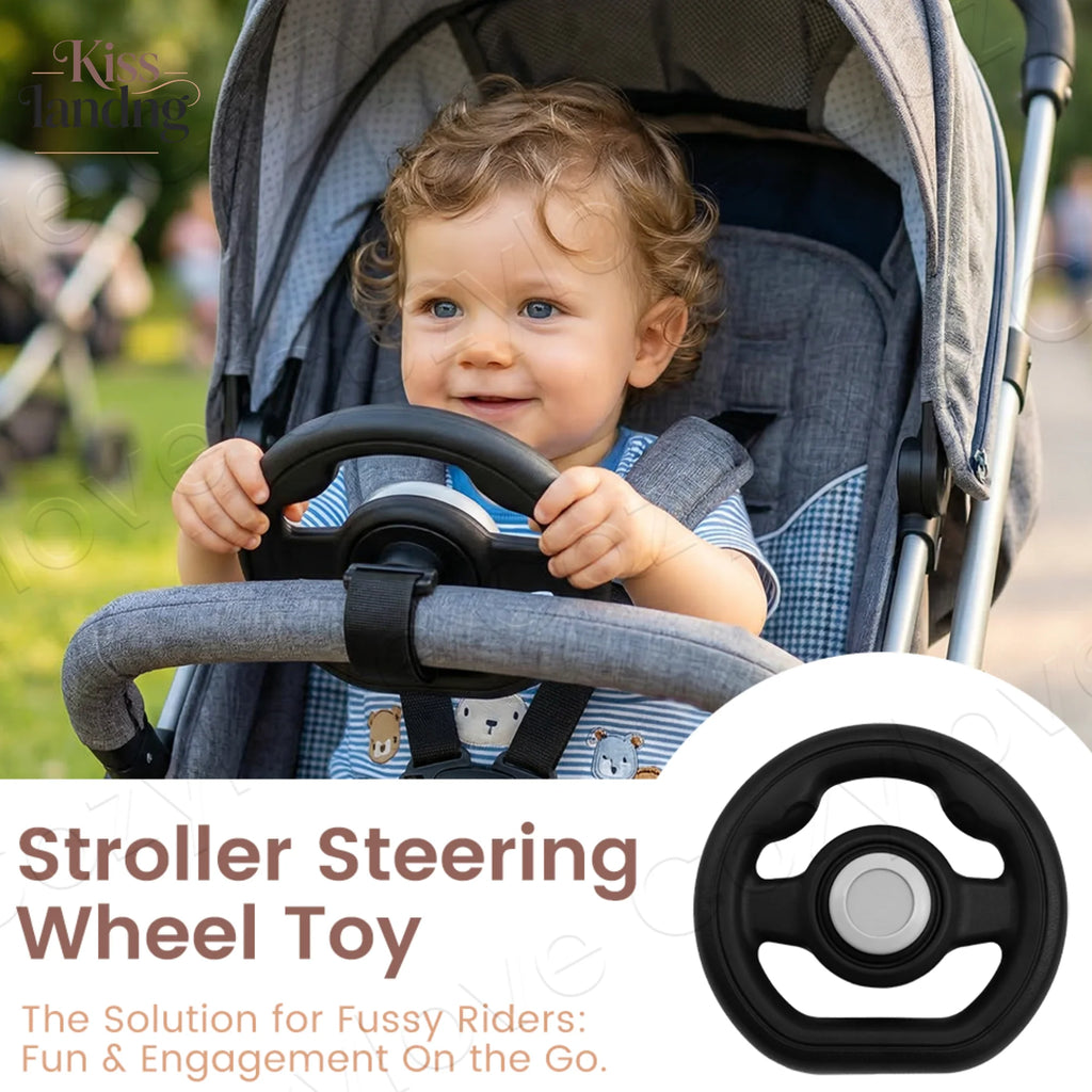 Toddler Stroller Steering Wheel Attachment