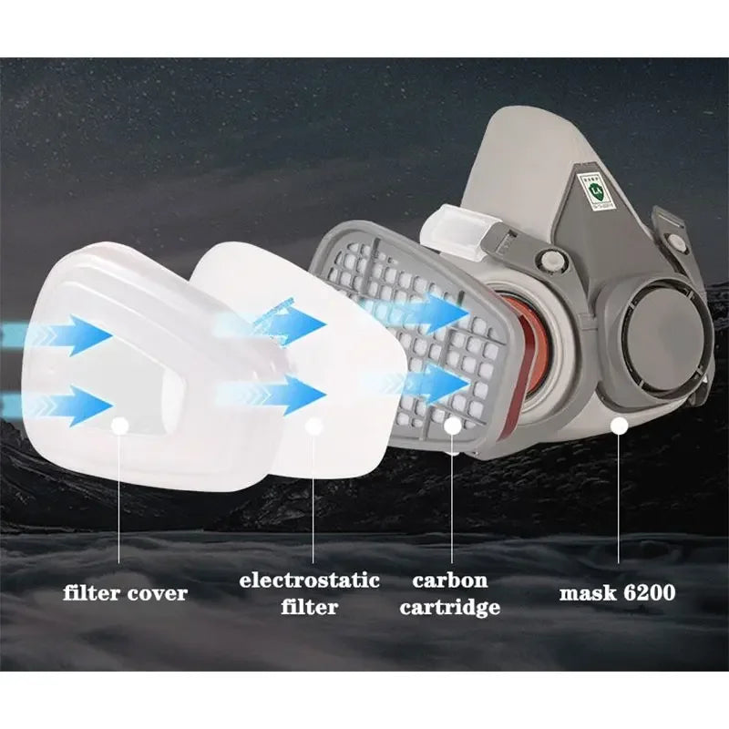 6200 Reusable Half-Face Respirator