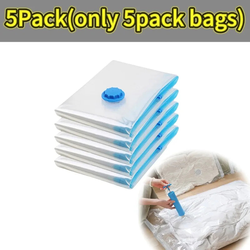 1-10pcs Thickened Vacuum Compression Bag