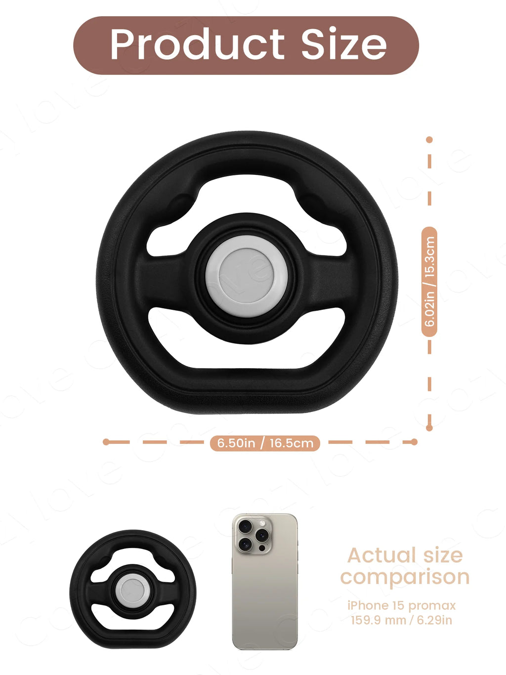 Toddler Stroller Steering Wheel Attachment