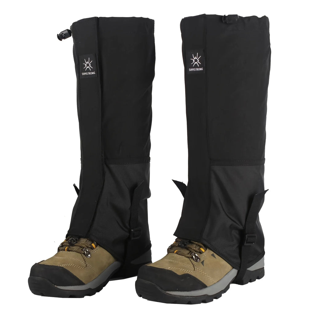 Waterproof Leg Gaiters – Snow & Hiking Protection, Pairs