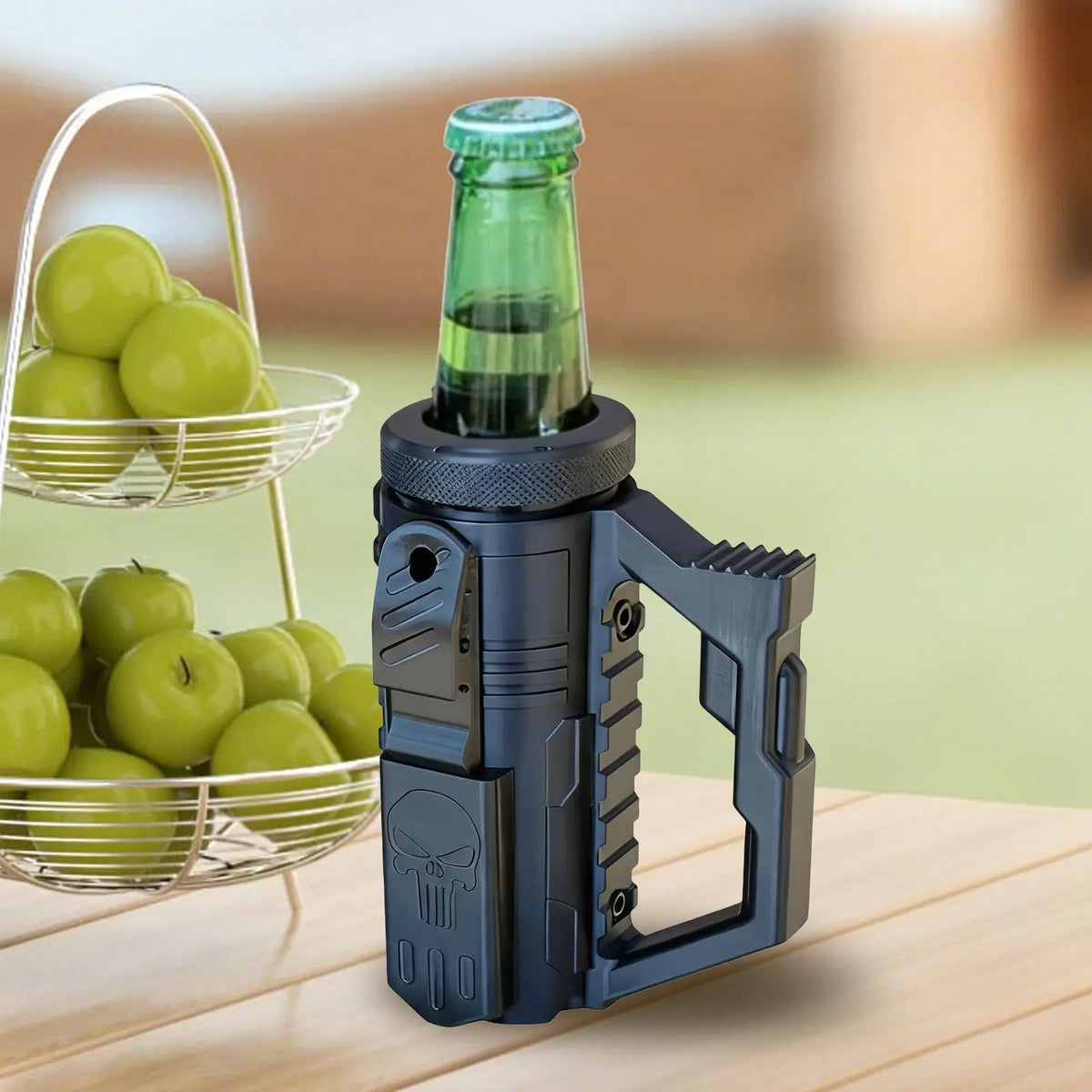 Insulated Beer Can & Bottle Cooler Non-Slip Handle Drink Holder for Camping Picnics Parties, Reusable Portable Sleeve