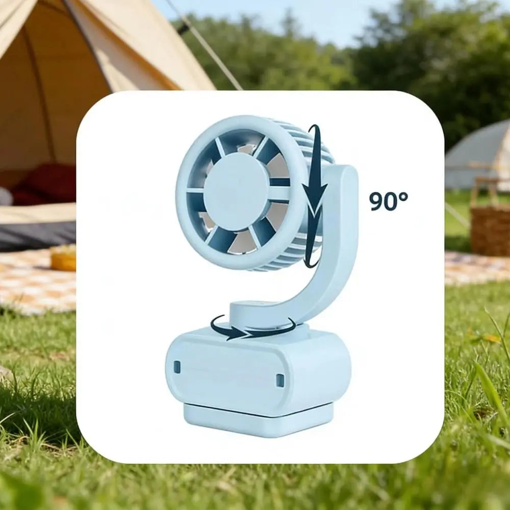 Portable Mini Clip-On Cooling Fan