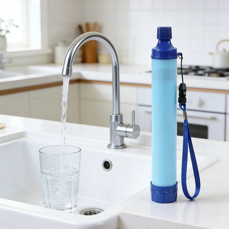 Portable Emergency Water Filter Straw