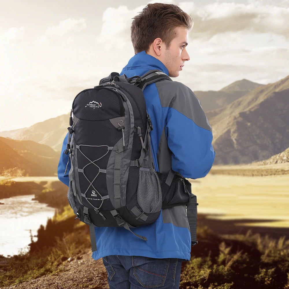 45L Hiking & Camping Backpack with Rain Cover