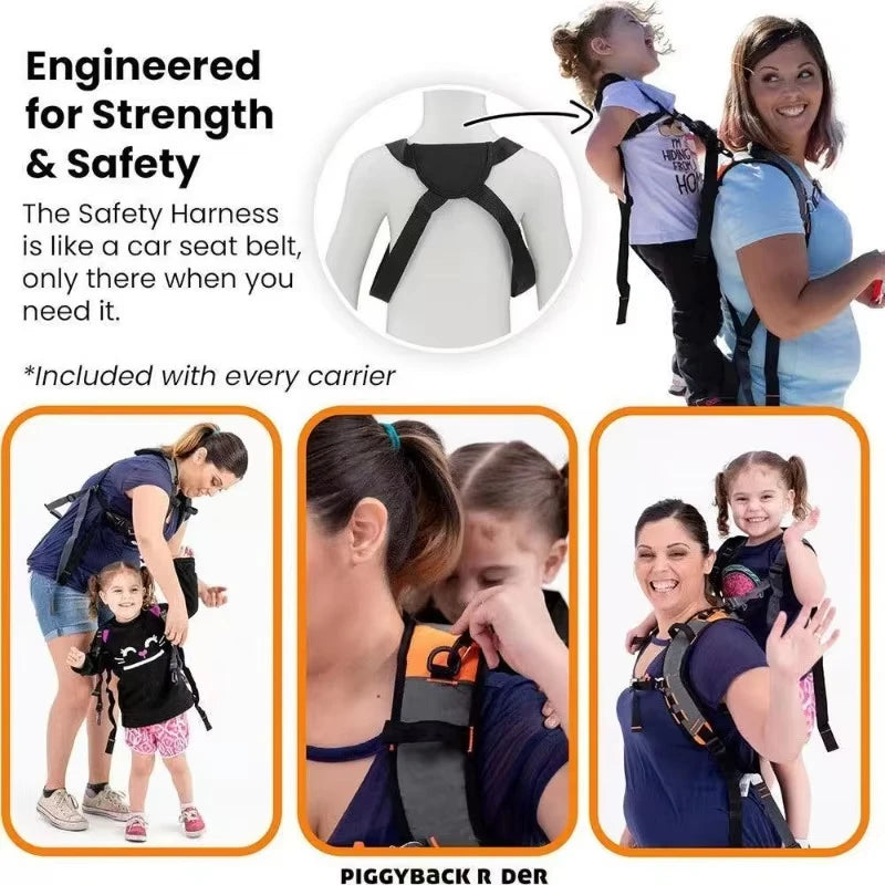 Ergonomic Baby Carrier with Footrest