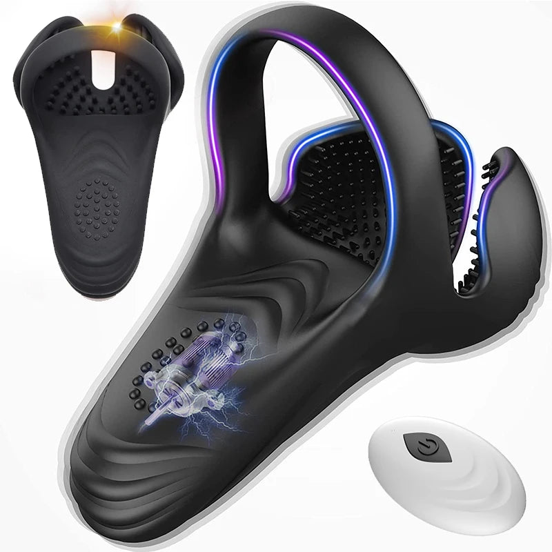 Remote-Control Vibrating Penis Ring