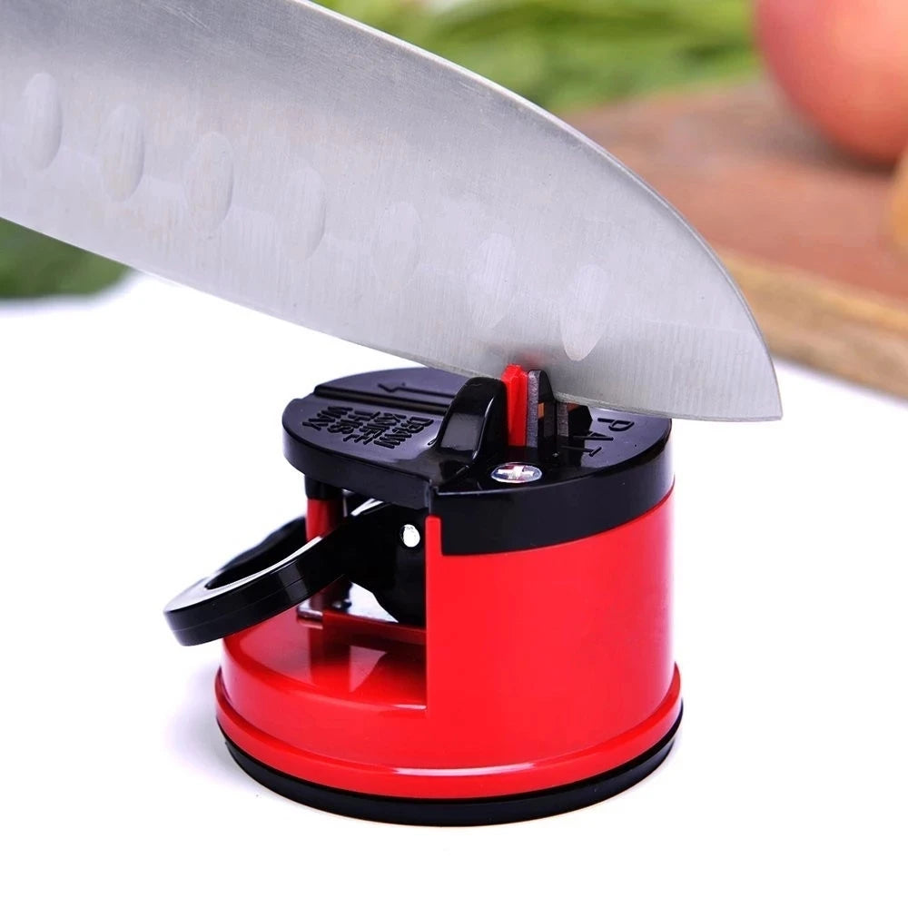 Suction Knife Sharpener – Manual Pull-Through Sharpener