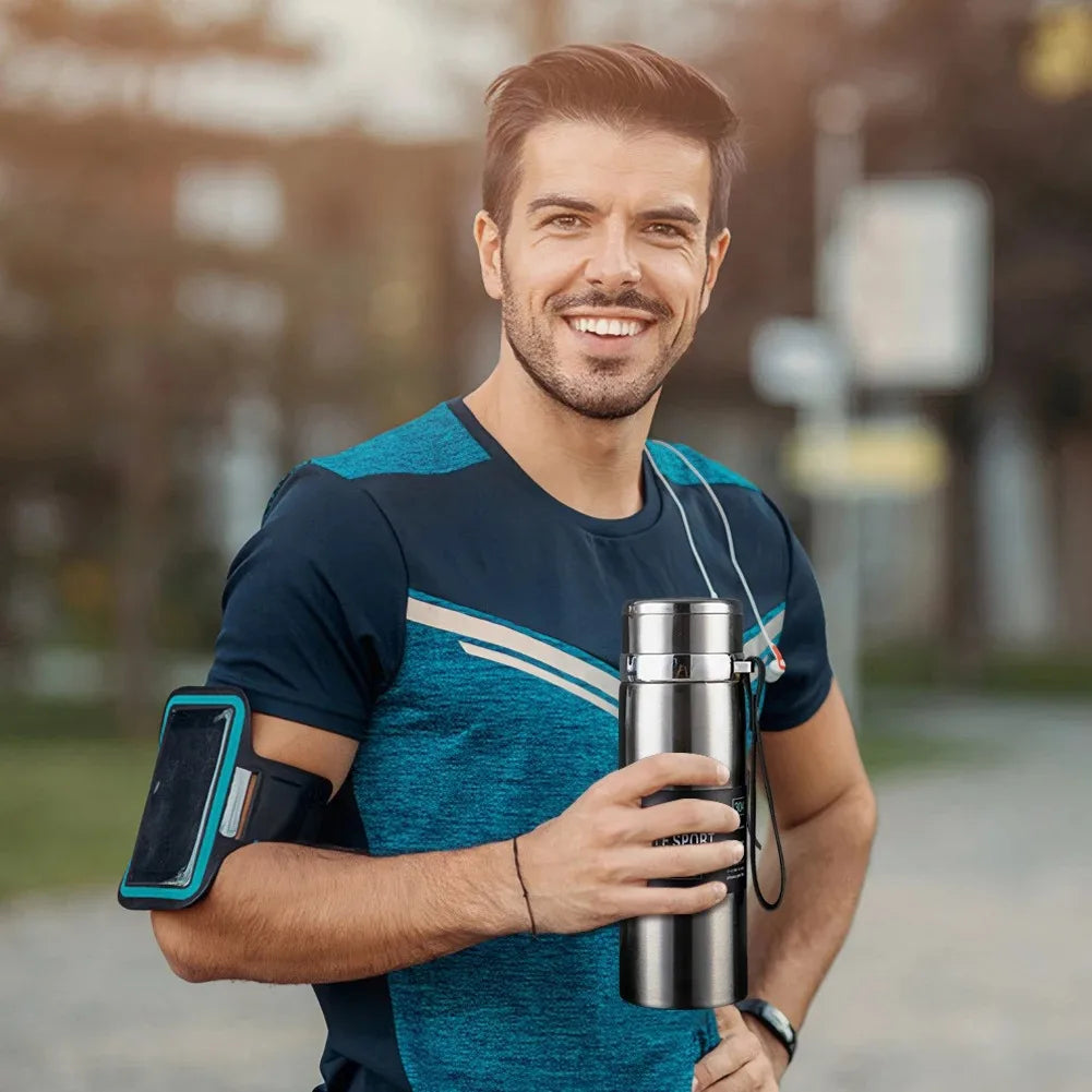 1L Stainless Steel Thermal Water Bottle