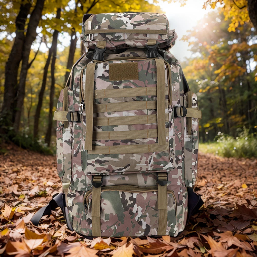 80L Hiking Backpack Mountaineering Bag