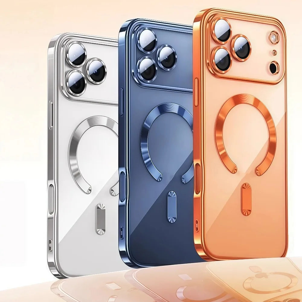 Luxury for MagSafe Magnetic Plating Phone Case