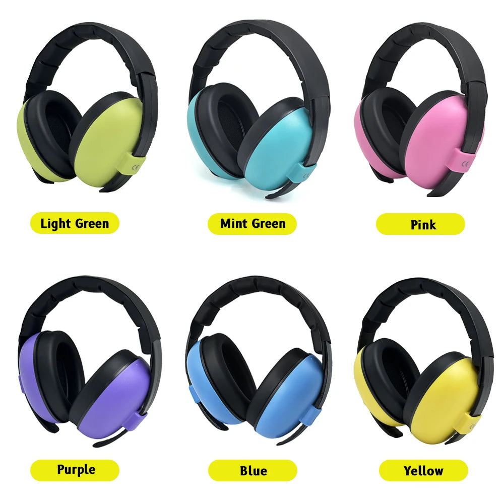 Baby Noise-Reducing Ear Protection Earmuffs
