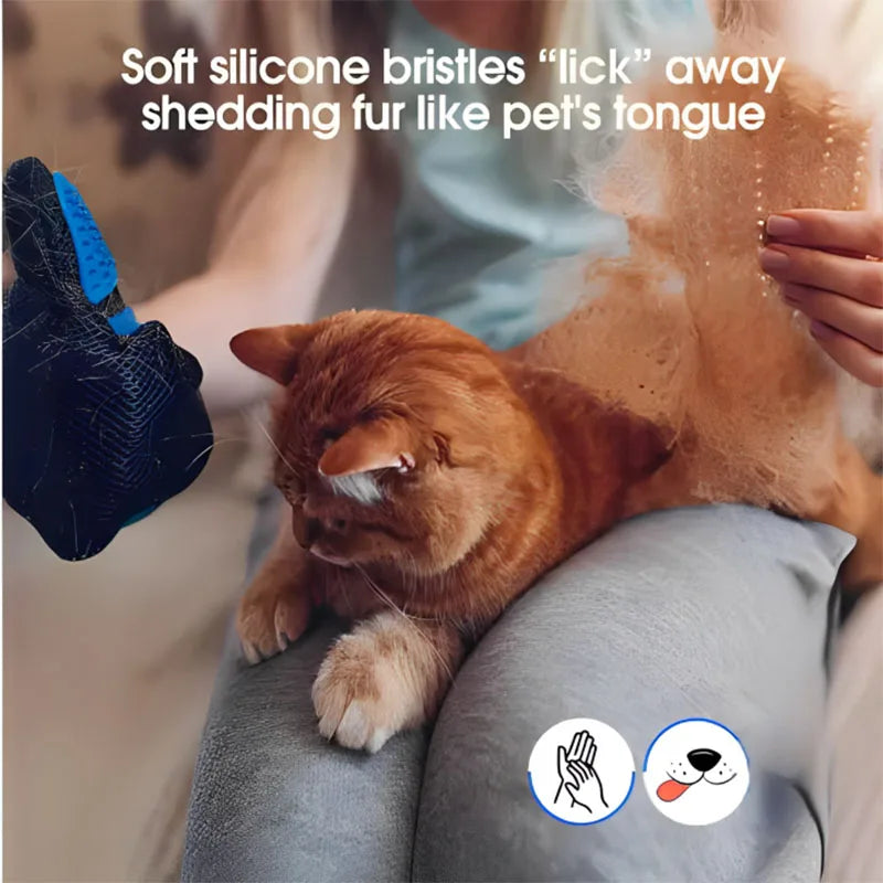 Pet Hair Glove Comb Grooming
