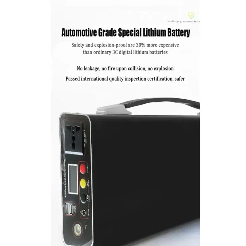 300W Portable Power Station with LiFePO4 Battery