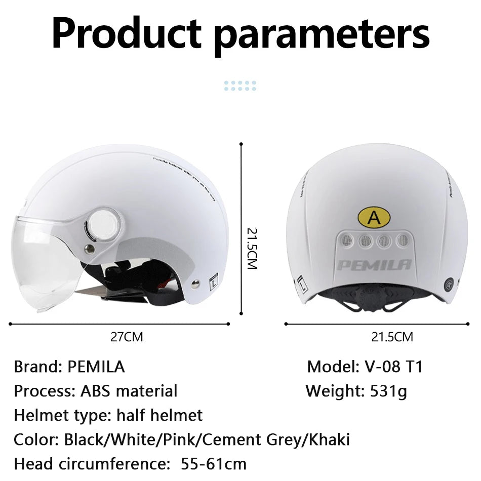 Adult Cycling Helmet with Goggles