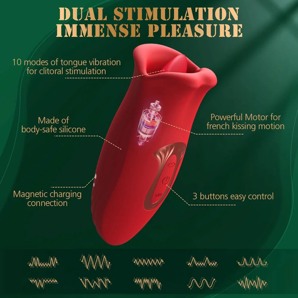 Soft Silicone Sucking Vibrator