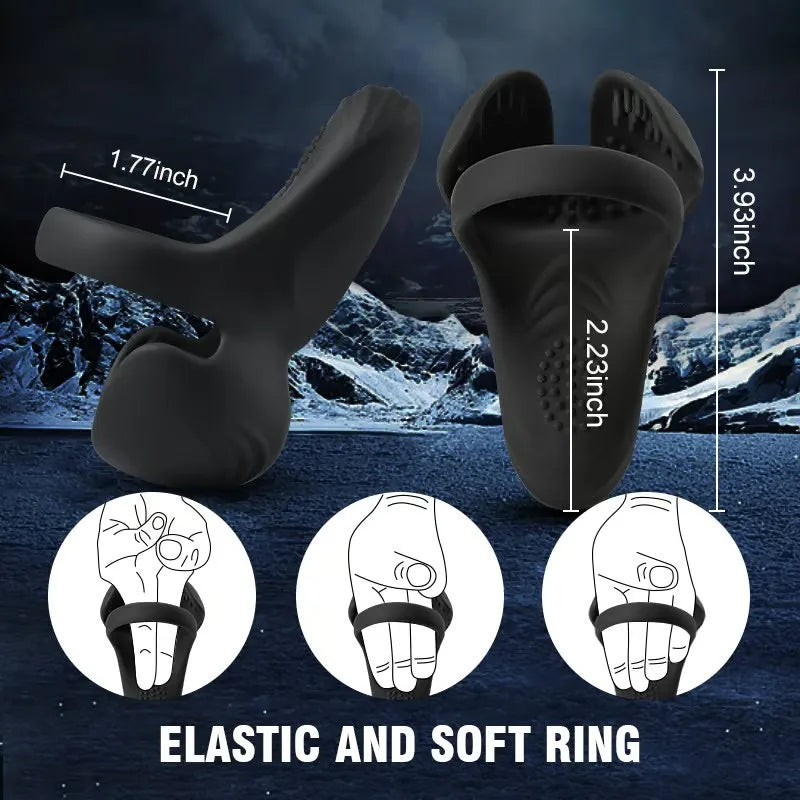 Remote-Control Vibrating Penis Ring