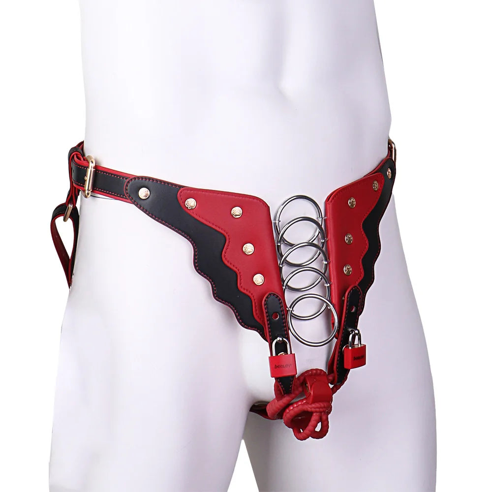 Men’s Chastity Restraint Belt
