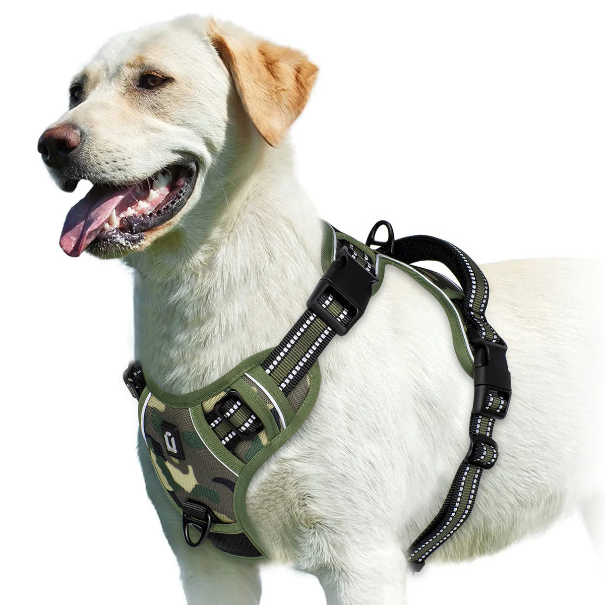 Adjustable No-Pull Padded Dog Vest Harness