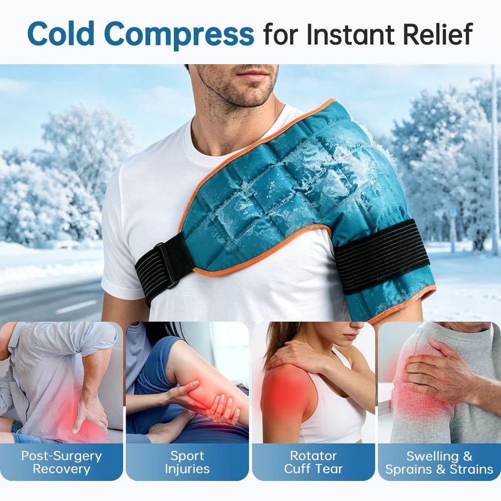 Self-Absorbing Hot & Cold Shoulder Ice Pack