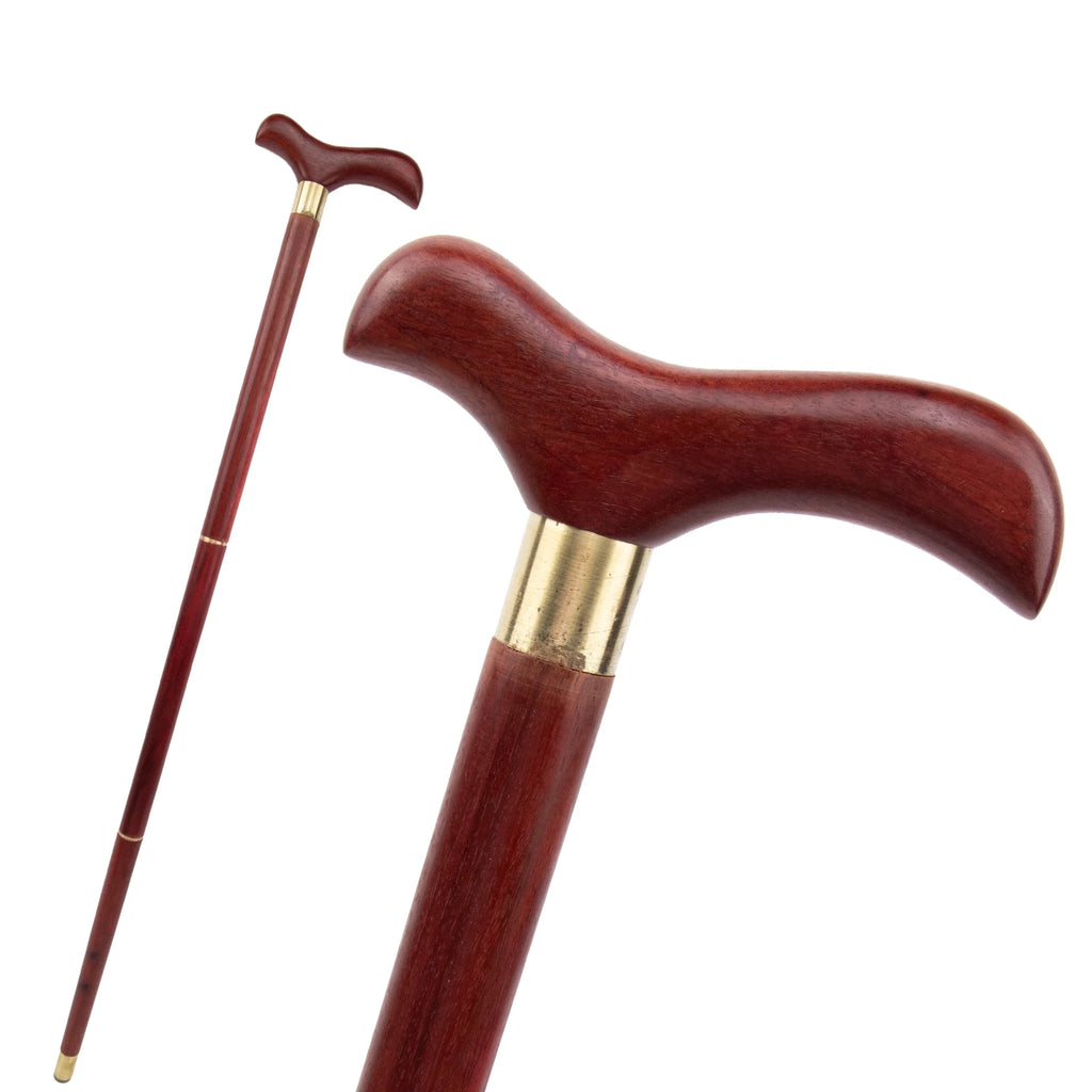 Red Sandalwood Decorative Walking Stick