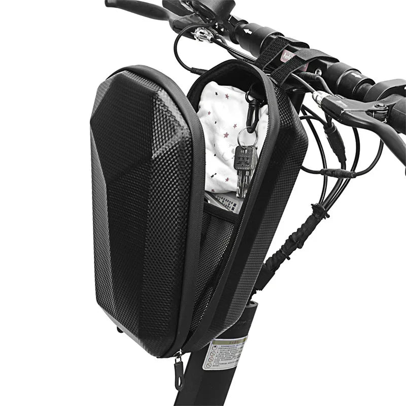 Hard Shell Bicycle Handlebar Bag Rainproof Storage
