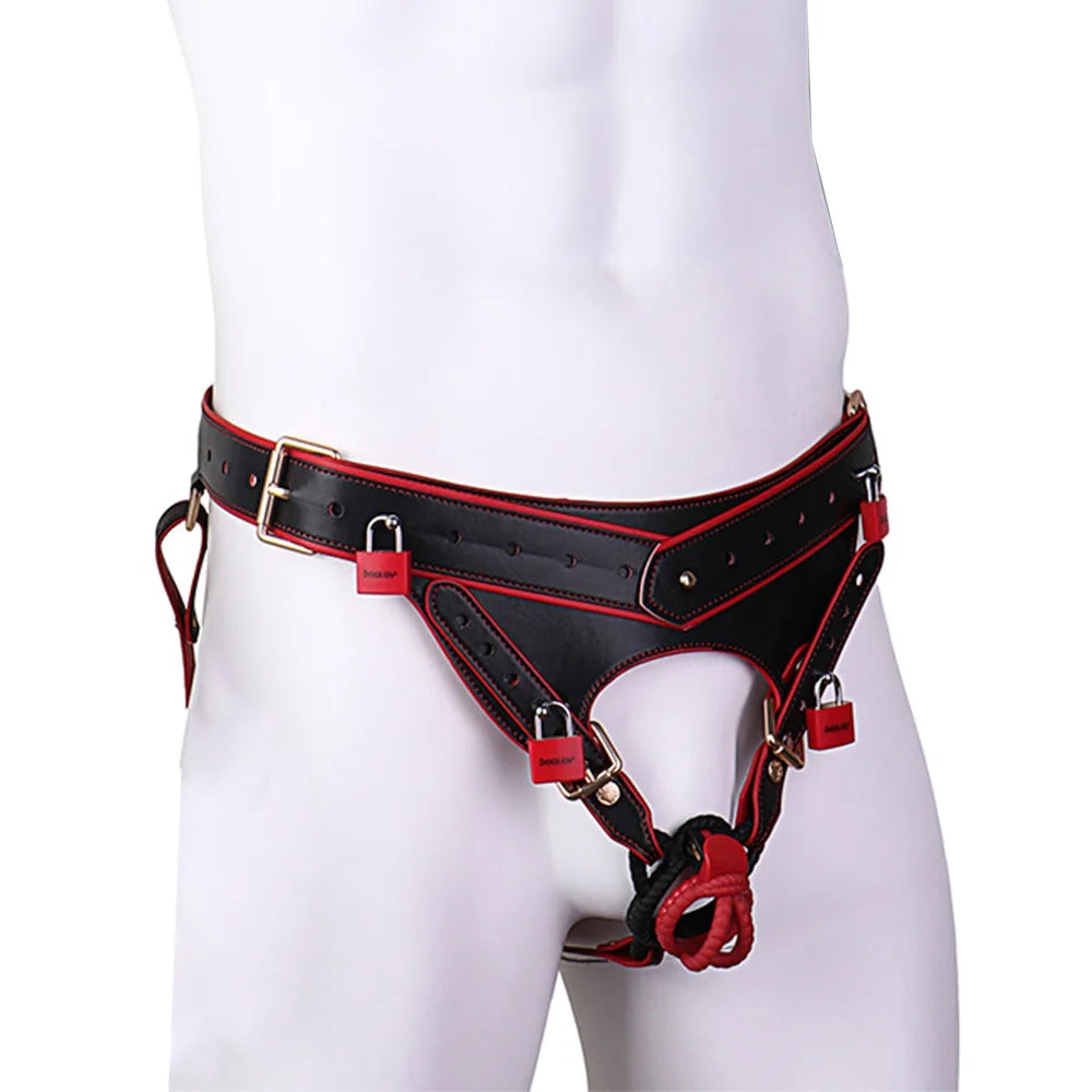 Men’s Chastity Restraint Belt