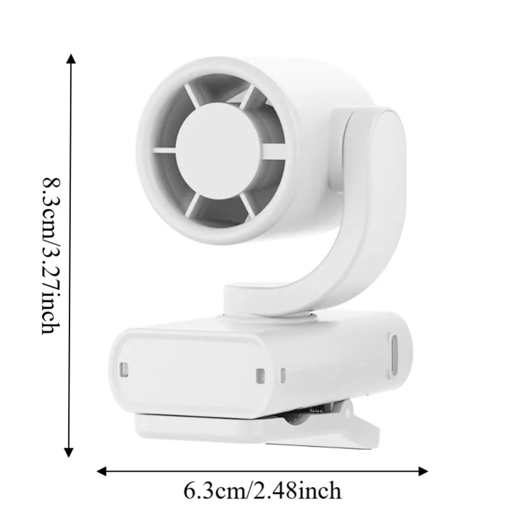 Portable Mini Clip-On Cooling Fan