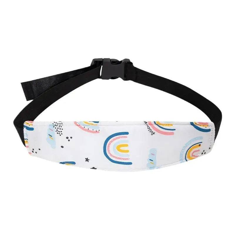 Adjustable Toddler Car Seat Head Support Strap