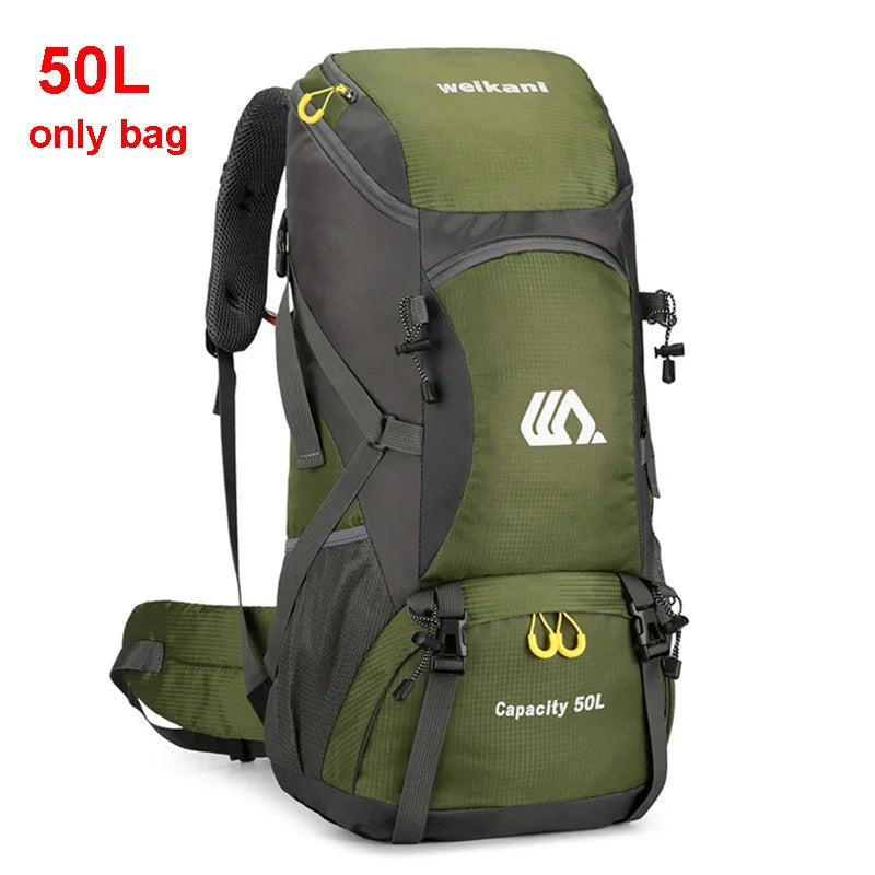 50L Large Travel & Hiking Backpack