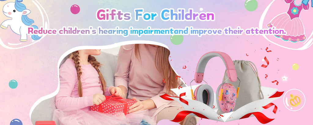 Children's Noise-Reducing Ear Protection Earmuffs
