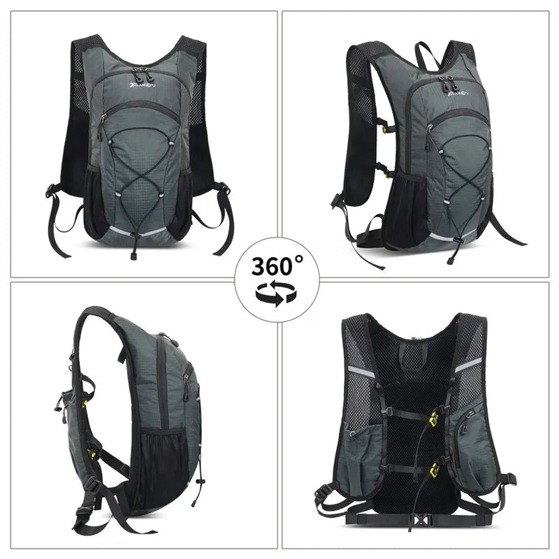 18L Lightweight Hiking Backpack with Hydration Bag