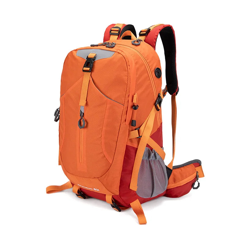 MOZHI External Frame Hiking Backpack with Rain Cover