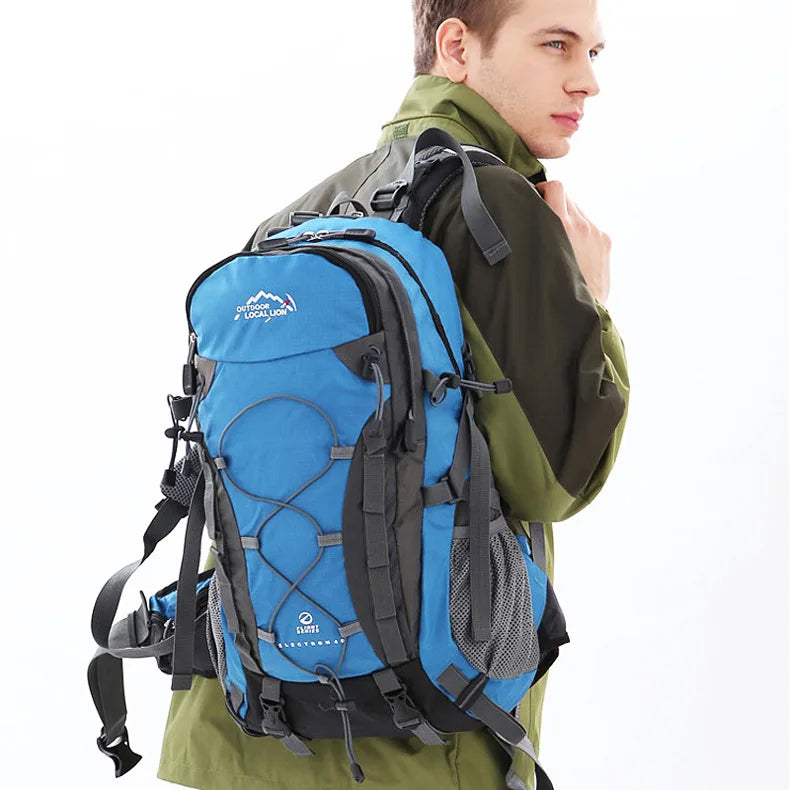 45L Hiking & Camping Backpack with Rain Cover