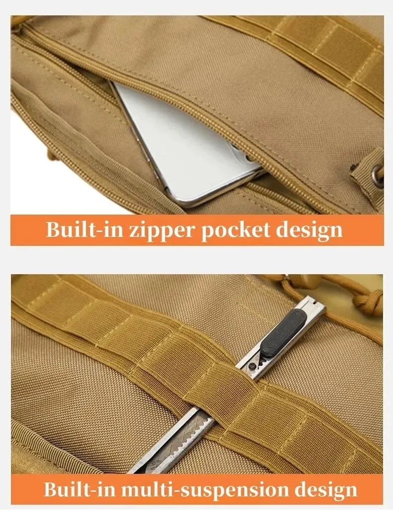 Large Tactical Outdoor Hiking & Camping Bag